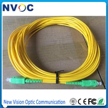 10 шт./пакет, 10 м SC upc to SC APC SM одномодовый волоконно-оптический патч-корд 3,0 мм версии A, Симплексное соединение, ПВХ оболочка, G652D, SC/APC 10 м оптического волокна SM SX волоконный Детский комбинезон