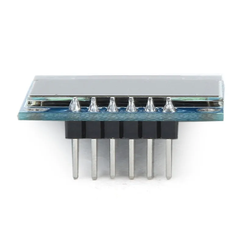 Module d'affichage OLED pour Ardu37STM32 51, écran LED blanc 0.96, 6 broches, interface éventuelles I IIC, pilote SD1306, nouveau bricolage, 12864 pouces