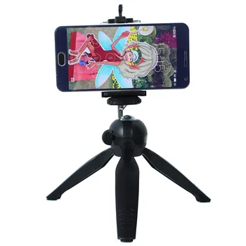 

YT288 Mini Tripod with Holder Mount / Selfie Portable DSLR Camera Tabletop Tripod for iPhone 7 plus Sony Samsung Mobile Phone