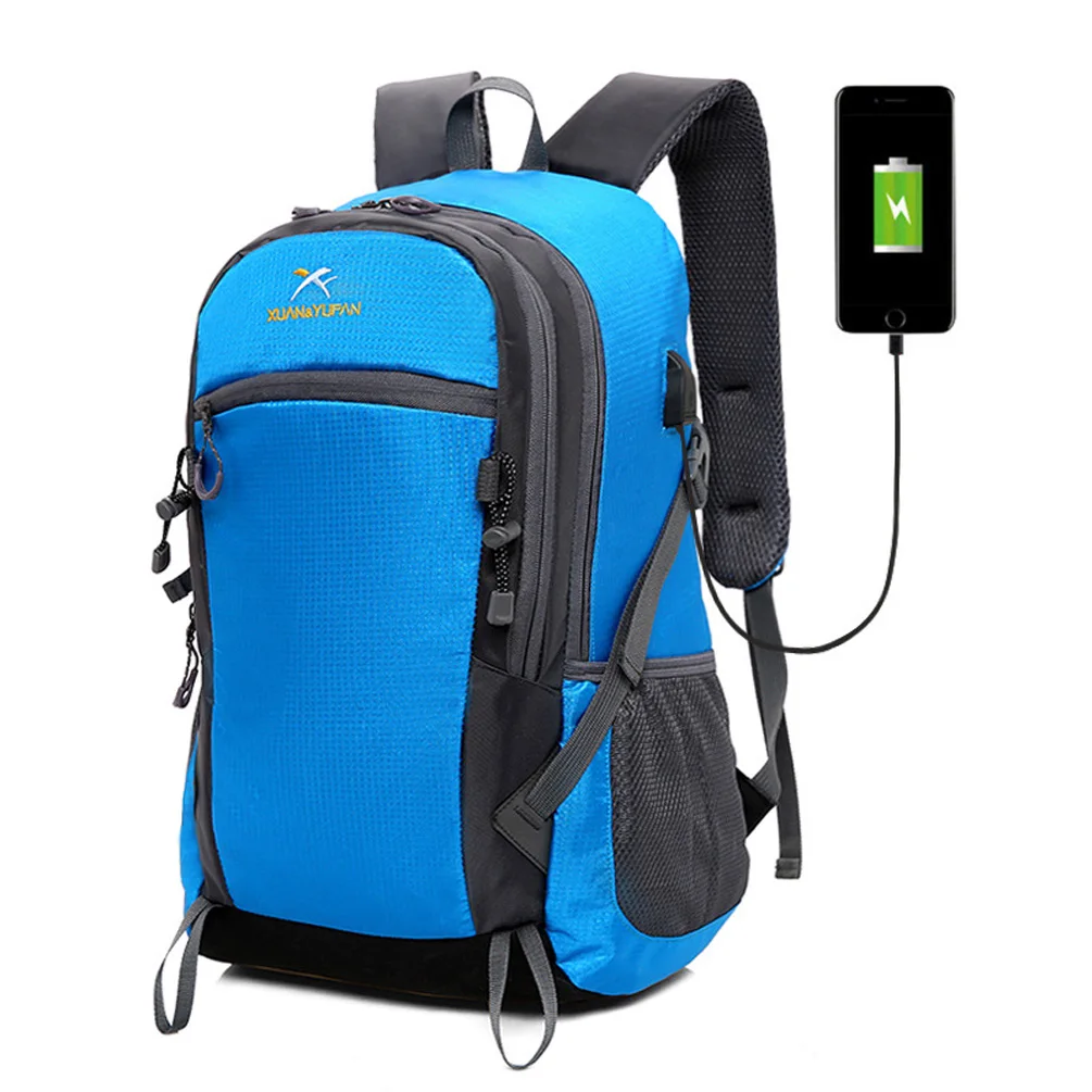

Vbiger Backpack Lightweight Travel Bag Multi-purpose Backpack Trendy Trekking Daypack with USB Charging Port