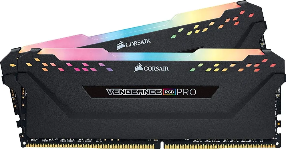 Оперативная память CORSAIR DDR4 RGB PRO, 2 штуки, 16 ГБ, двухканальный 3000 МГц, 3200 МГц, 3600 МГц, поддержка памяти DIMM для настольных ПК, материнская плата