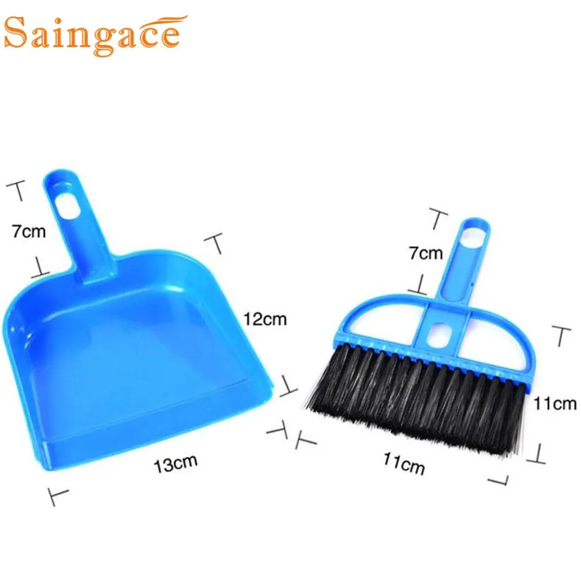 Mini escritorio barrido Limpieza Cepillos pequeño conjunto recogedor escoba de limpieza para la cocina del coche estufa de gas #6