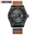 CURREN 8301 Marca de Topo homens relógio de Luxo data de exibição de Couro criativo Quartz Relógios de Pulso relogio masculino