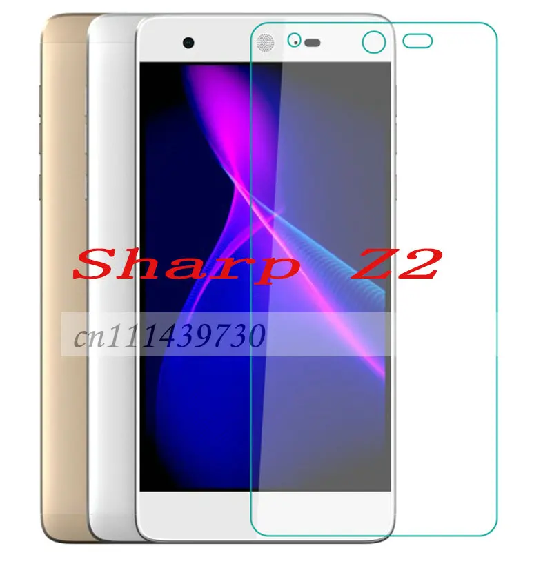 

Tempered Glass for Sharp Z2 Glass Protection Protective Film On Sharp Z2 Protective Film Screen Protector cover phone