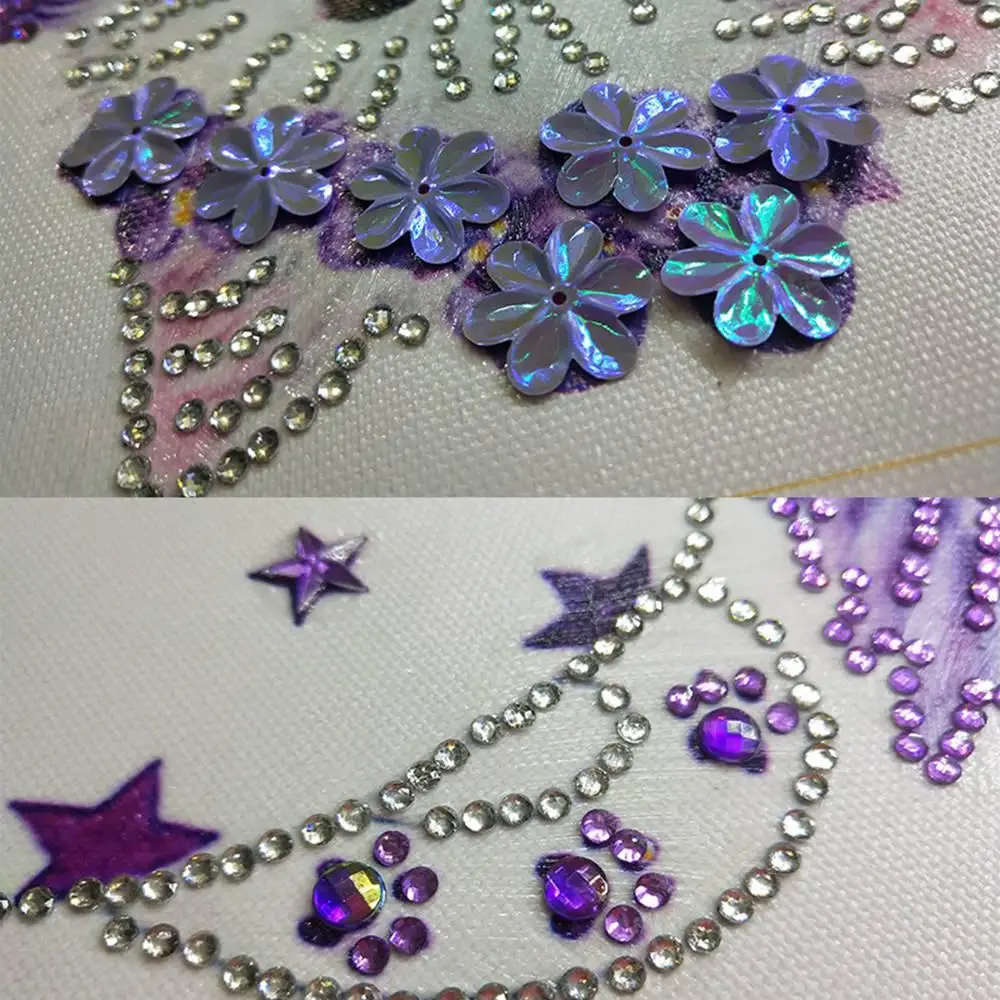 30x30 см алмазная живопись котенка DIY 3D Алмазная Вышивка Милая чашка кошка цветок