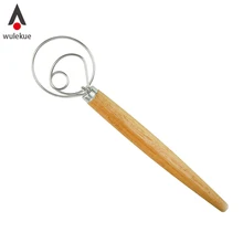 Wulekue 13 pulgadas Batidor de Huevos Mezclador De Harina Stiring Hornada de la Cocina Herramientas