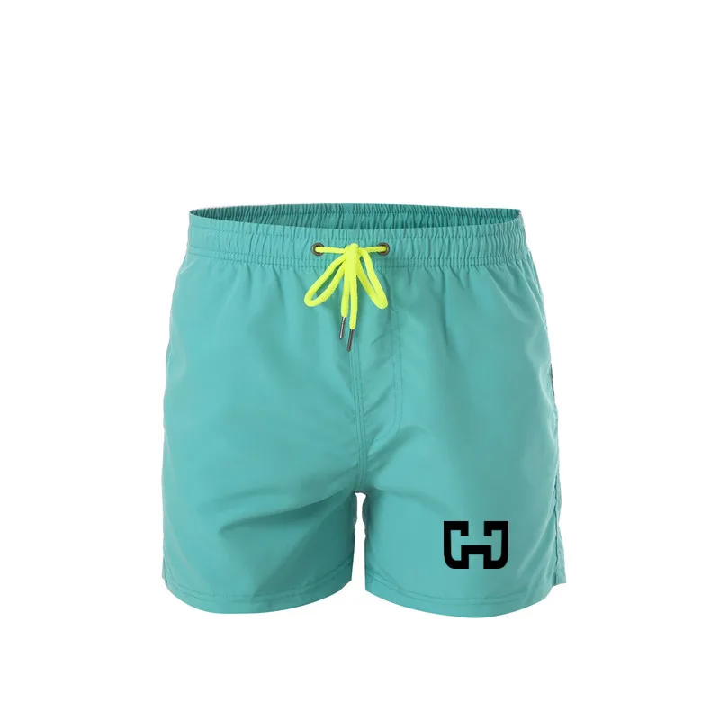 New Quick-drying Beach Shorts Men Swimwear men's Swimming Trunks Summer Bathing Beachwear Surfing Board shorts Men's