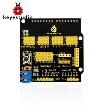 

Free shipping ! Keyestudio Sensor Shield/Expansion Board V5 for Arduino