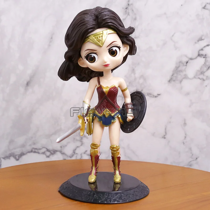 

DC Justice League Q posket Wonder Woman PVC Figure Toy Doll Collection Model Brinquedos Figurals Gift 16cm