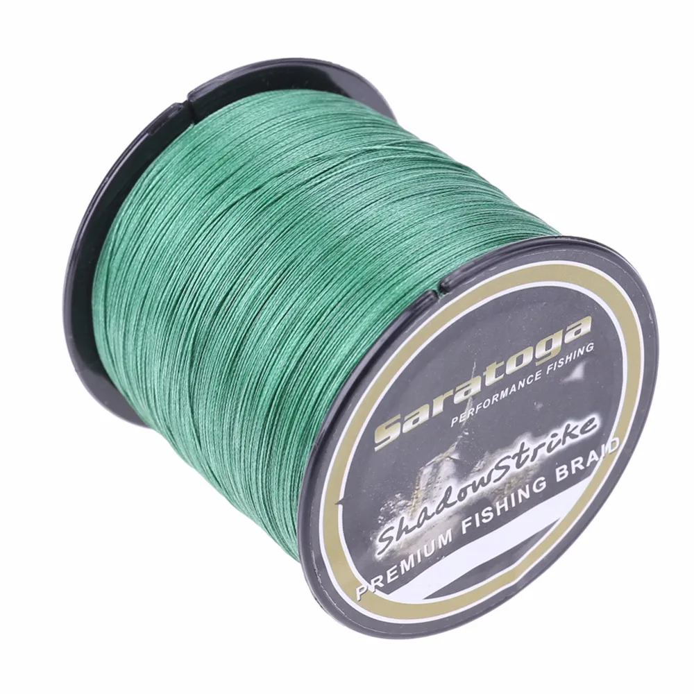 500M Weaving Strong 8 Strands Multifilament Braided Fishing Line Dark