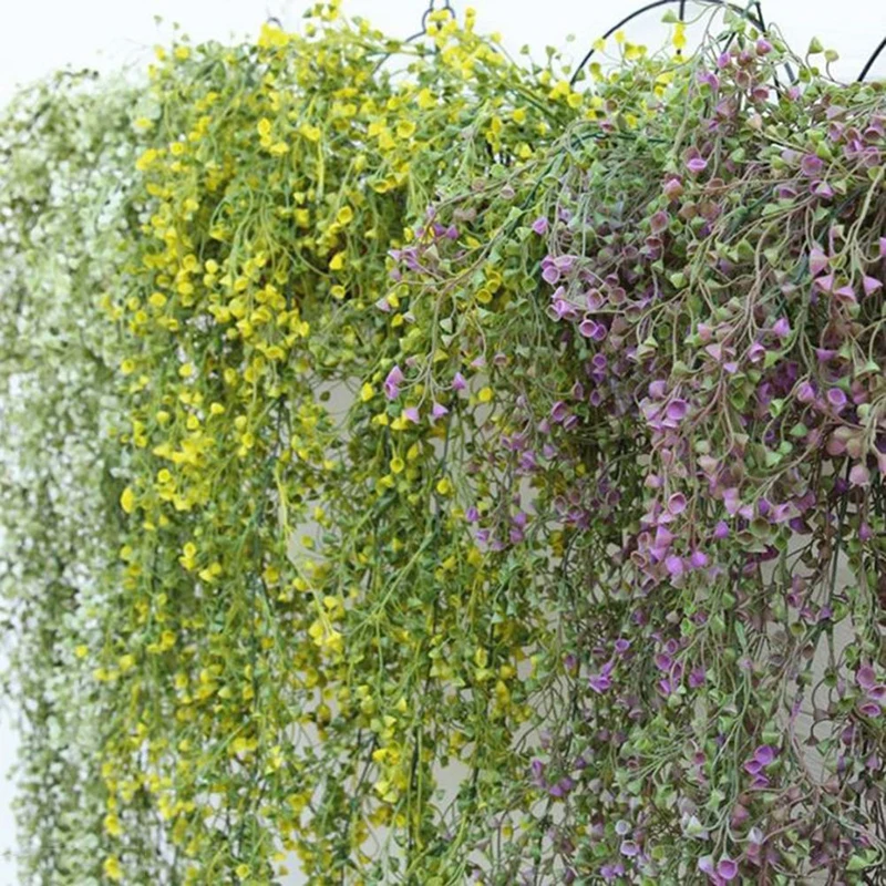 Artifical Decoration Vine Delicate Artificial Ivy Leaf Garland Plant Vine Fake Foliage Wedding Parties Decor Supplies