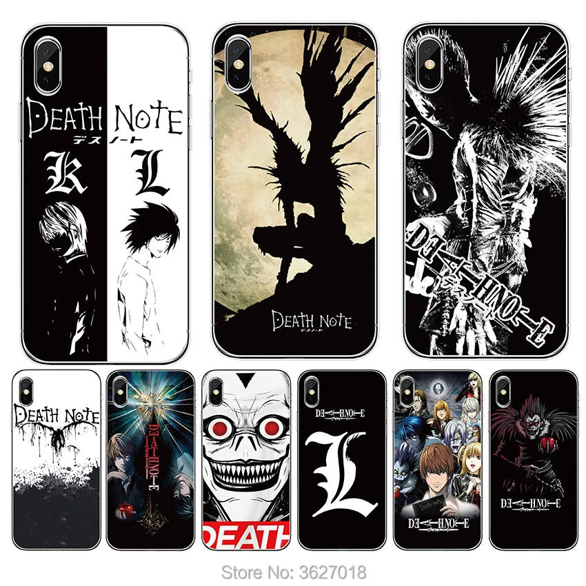 

For Asus Zenfone ZB633kl ZB631KL ZB634KL ZA550KL ZC600KL ZB570TL ZB601KL ZB602KL ZS620KL ZB555KL soft cover Death note case