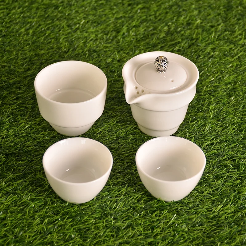 TANGPIN кофе и чайники керамический чайник Gaiwan чайные чашки для пуэр портативный дорожный чайный набор