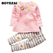 Весенне-осенние рождественские наряды для маленьких девочек, комплекты одежды, детский спортивный костюм, комплект с кардиганом с цветочным принтом для девочек