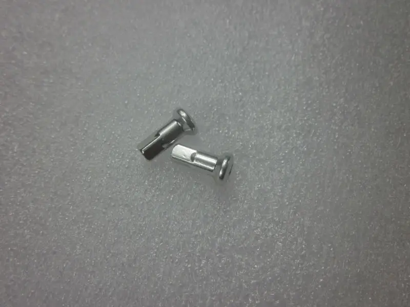 SPEEDSAFE HN10 internal hidden alloy bike nipples aluminum AL7075 0.3g 10.5mm silver Gauge 14 50pcs for 14G road MTB spokes