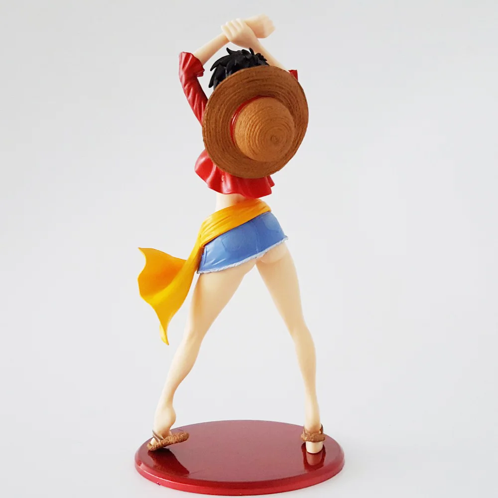 Tobyfancyワンピースアクションフィギュアpopルフィ女の子バージョンpvc 210ミリメートルワンピースアニメプラモデル Toy Story Party Supplies Toy Capsuletoy Frog Aliexpress