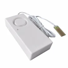 Переливу воды утечки детектор, датчик тревоги 120dB сигнализатор превышения уровня воды домашняя охранная сигнализация Системы работать один