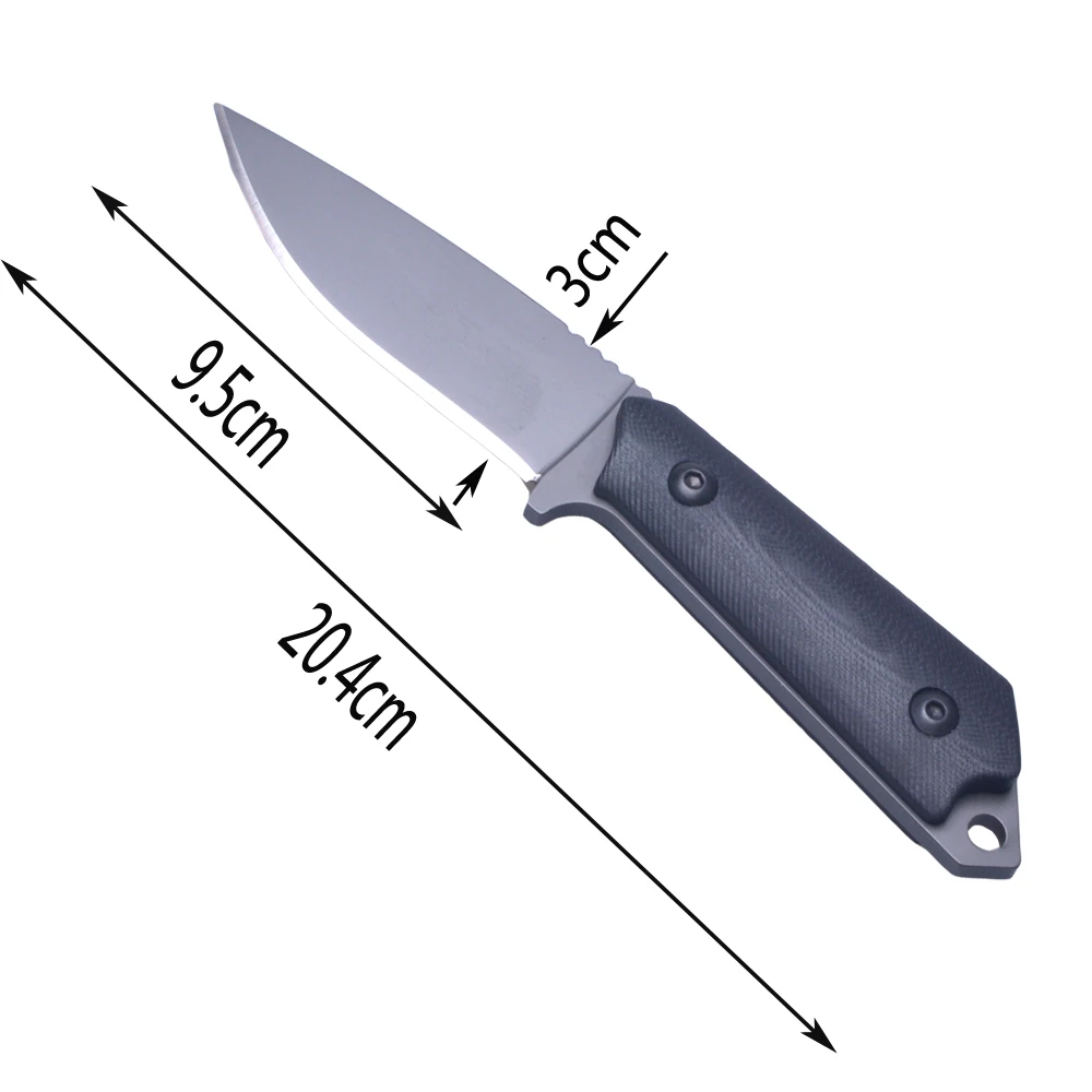 Высокоуглеродистая сталь открытый Тактический нож выживания кемпинга инструменты многофункциональные коллекции охотничьих ножей с импортным K оболочка