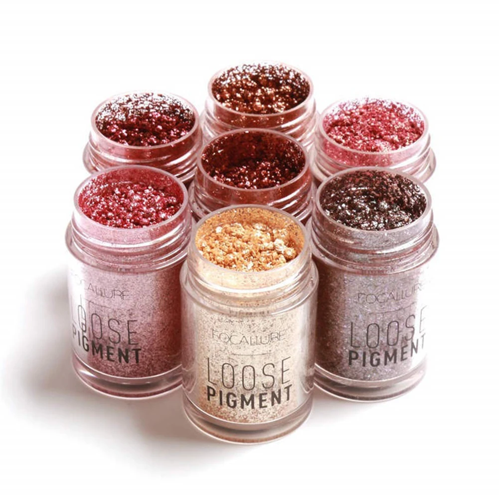 Glitter Loose Powder Makeup Brighten Pigment Metallic Shimmer Eye