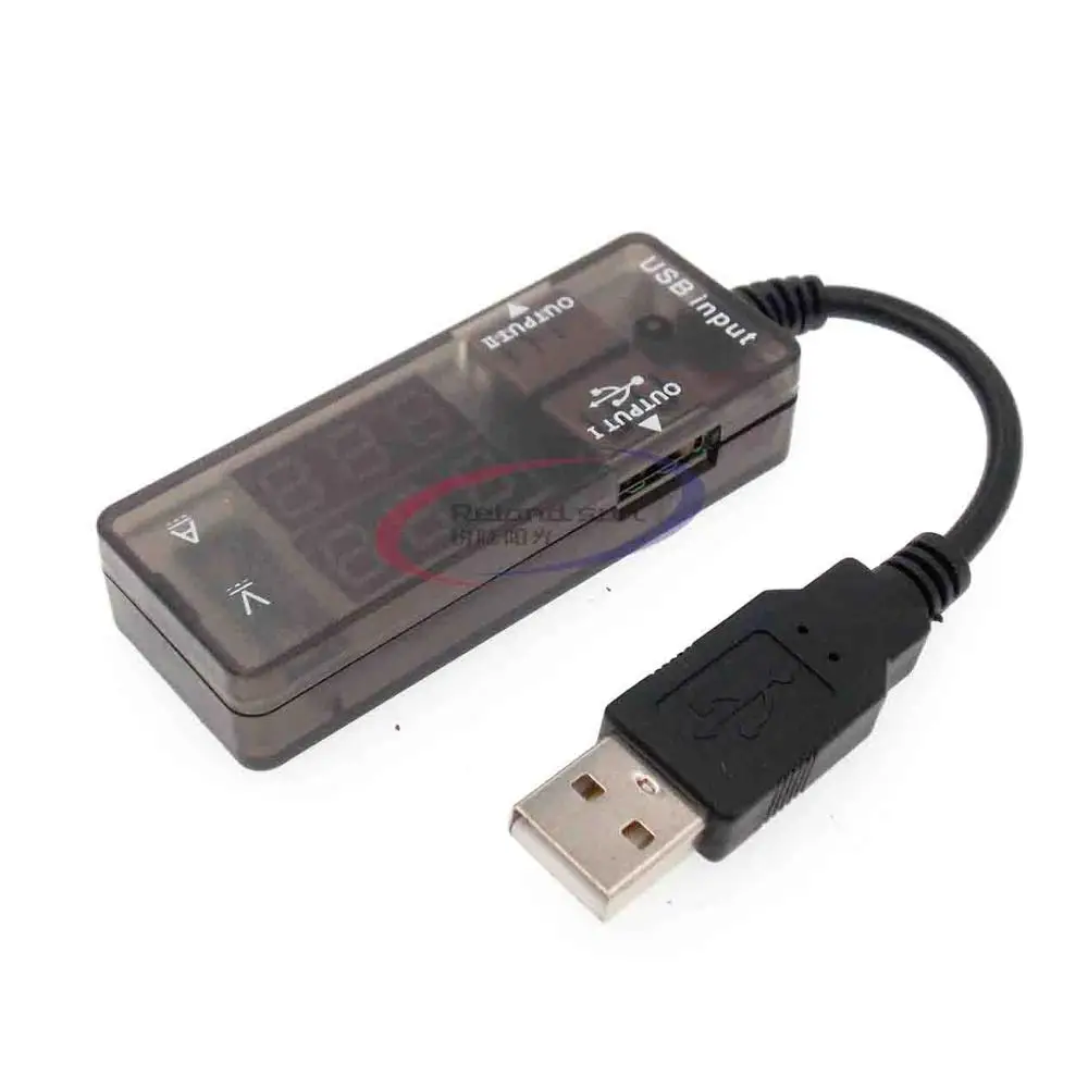 

New Portable Pocket Voltage Current Meter Charger LED Digital Dual USB Charger Doctor Tester Power Detector HR Voltmeter Ammeter