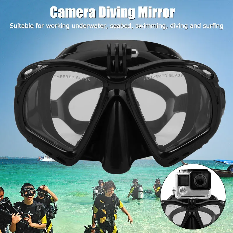 Профессиональная камера Дайвинг подводное плавание очки для GoPro SJCAM камера FI-19ING