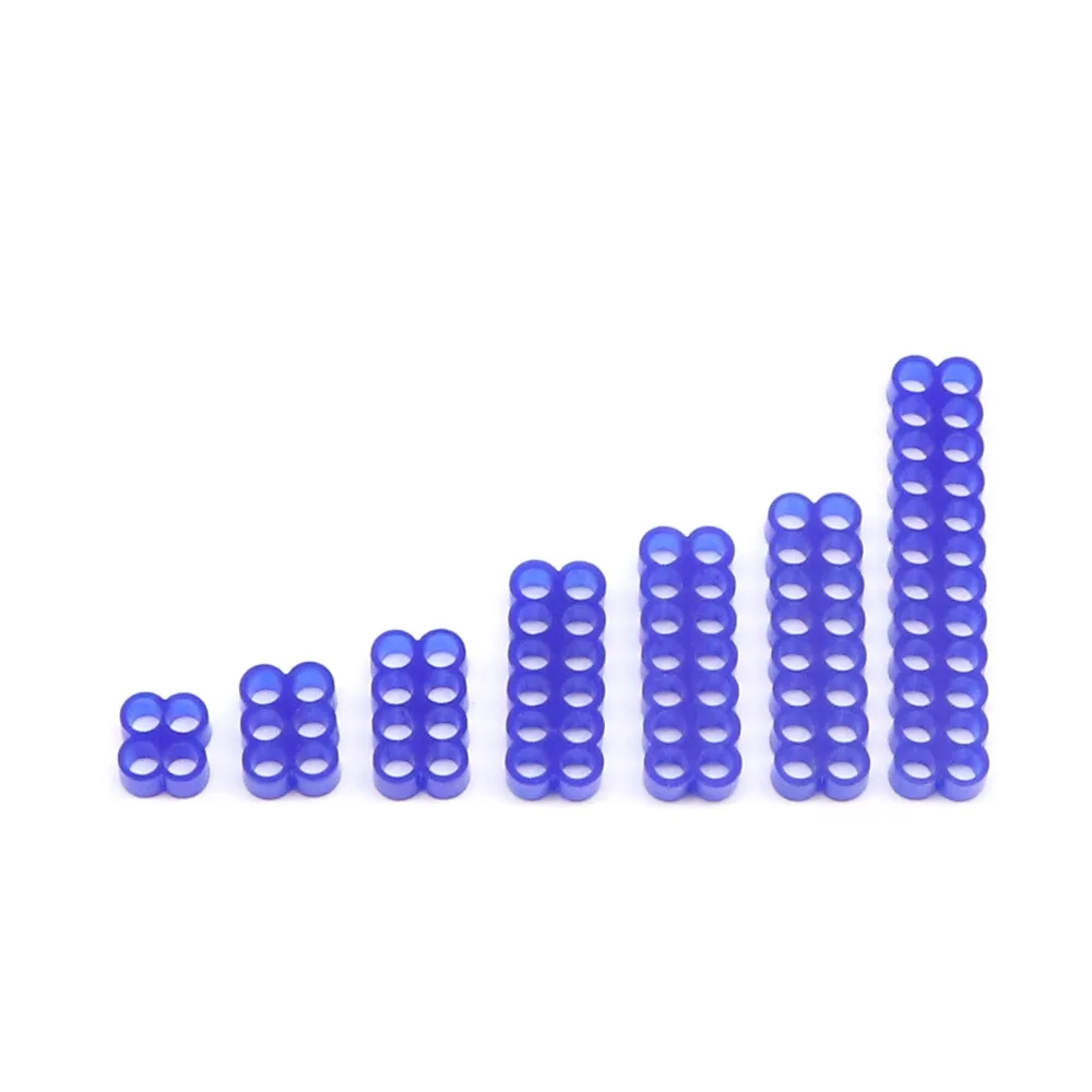 Круглый акриловый 4 контактный 6Pin 8Pin 12Pin 14Pin 16Pin 24Pin кабельный гребень для 18AWG