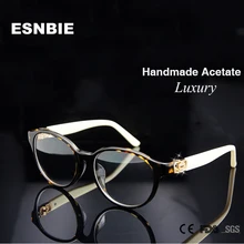 Высококачественная брендовая дизайнерская оправа для очков, женские роскошные очки occhiali, оправа для очков с прозрачными линзами, Rx, оптическая оправа для женщин