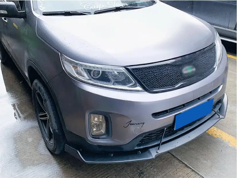 ABS краска автомобиля передний бампер спойлер, авто бампер диффузор Крышка для KIA Sorento 2011 2012 2013