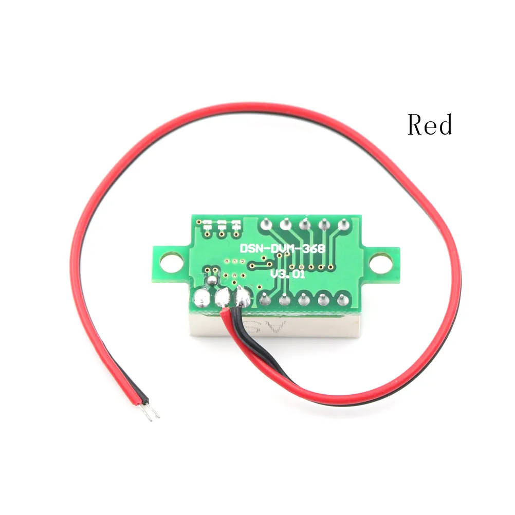 1 шт. DIY цифровой светодиодный мини дисплей модуль DC2.7V-32V вольтметр напряжение Панель тестера метр Датчик