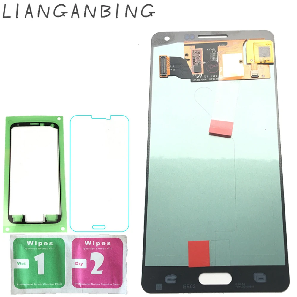 

New Super AMOLED LCD A5 2015 A500 A500H A500F A500M Display 100% Tested Working Touch Screen Assembly For Samsung Galaxy a5