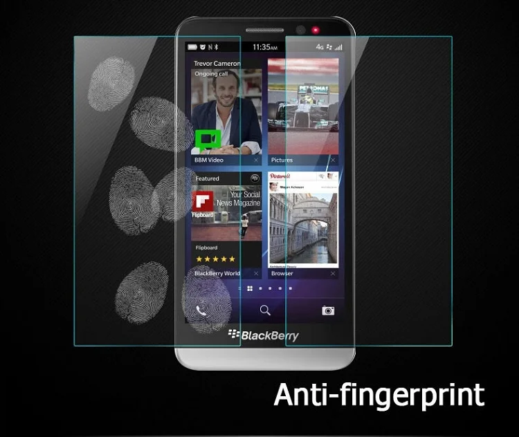 Ультра-тонкий с уровнем твердости 9 H премиум-класса из закаленного Стекло Экран протектор для Blackberry Q20 классический 3," Q30 Z10 Z20 защитная пленка 2.5D 0,26 мм