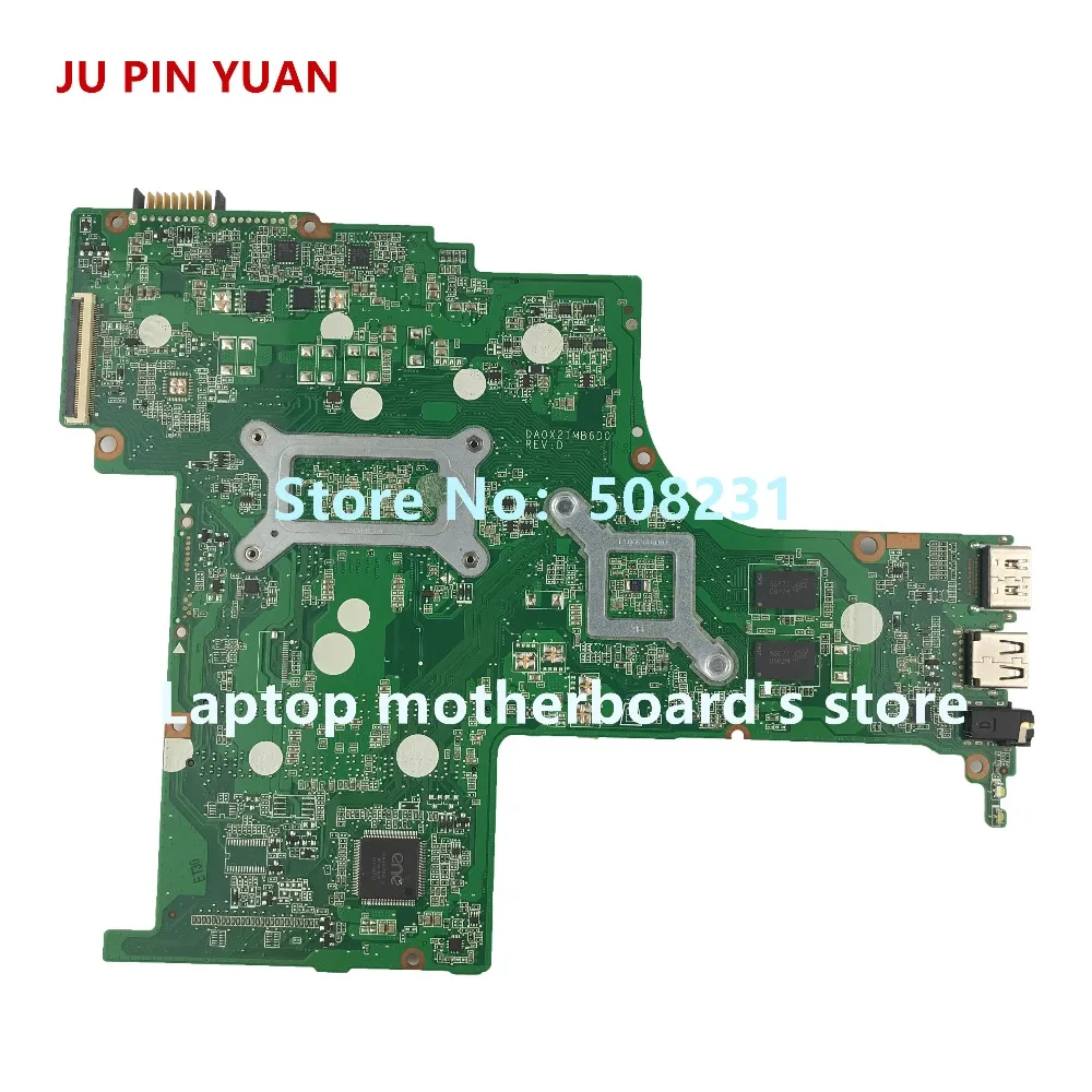 Ju pin yuan 809408-501 809408-601 809408-001 аккумулятор большой емкости DA0X21MB6D0 X21 для hp павильон 15-AB 15Z-AB материнская плата с R7M360 2 Гб A10-8700P