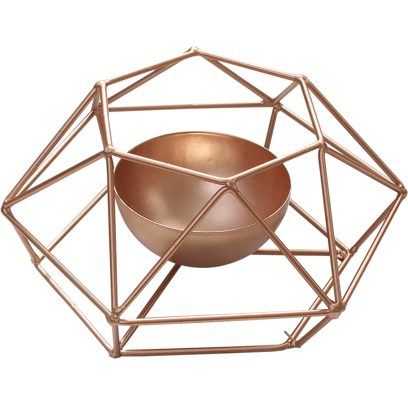 Metal Tealight Candle Holders Tabletop Decorative Candlestick Holder