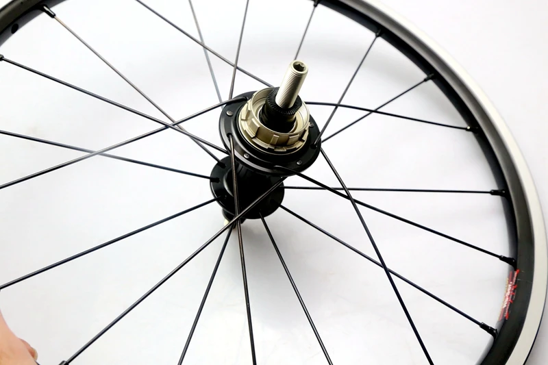 Discount BRAND NEW 16 x1 3/8" ( 349 ) silver/black 2/3speed Wheelset light weight 16/20hole for brompton bike 2 Discount BRAND NEW 16 x1 3/8" ( 349 ) silver/black 2/3speed Wheelset light weight 16/20hole for brompton bike 2