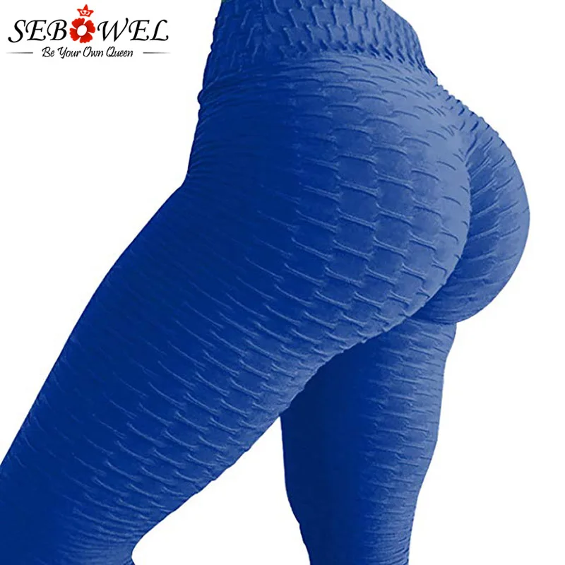 SEBOWEL Yoga Pants Women Elastic High Waist Sports Fitness Yoga Leggings Push Up Hip Slim Tights Compression Jogging Trousers SEBOWEL Yoga Pants Women Elastic High Waist Sports Fitness Yoga Leggings Push Up Hip Slim Tights Compression Jogging Trousers