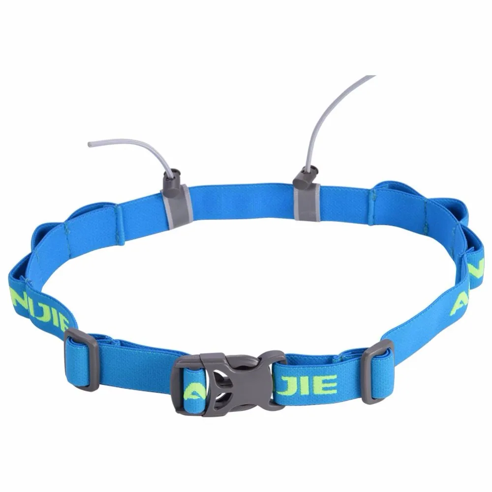 

AONIJIE Sports Race Number Waist Belt Triathlon Running Waistband with Energy Gel Holder Running Vest