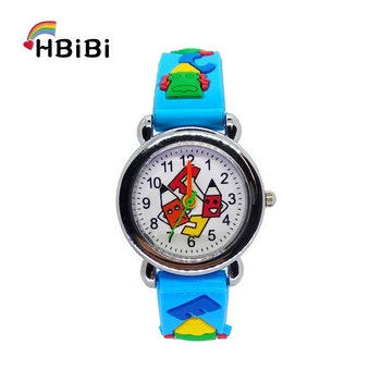 

Cartoon learning tools pencil student clock children watch for girls boys kids watches Digital electronic Quartz Wristwatches