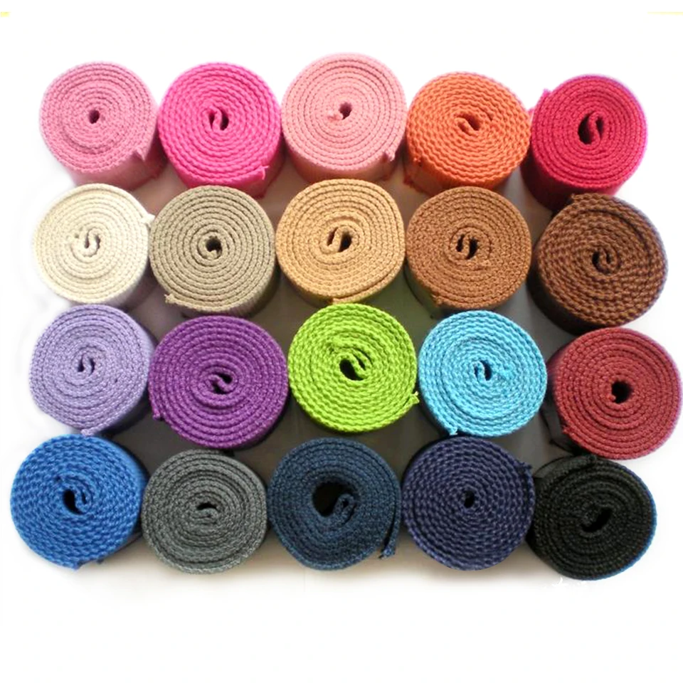 2y/lot 20mm Multi Color Bag Strap Woven Cotton Sewing Strap Belt For Shoulder Bags Handbag Garment DIY Accessories LX526