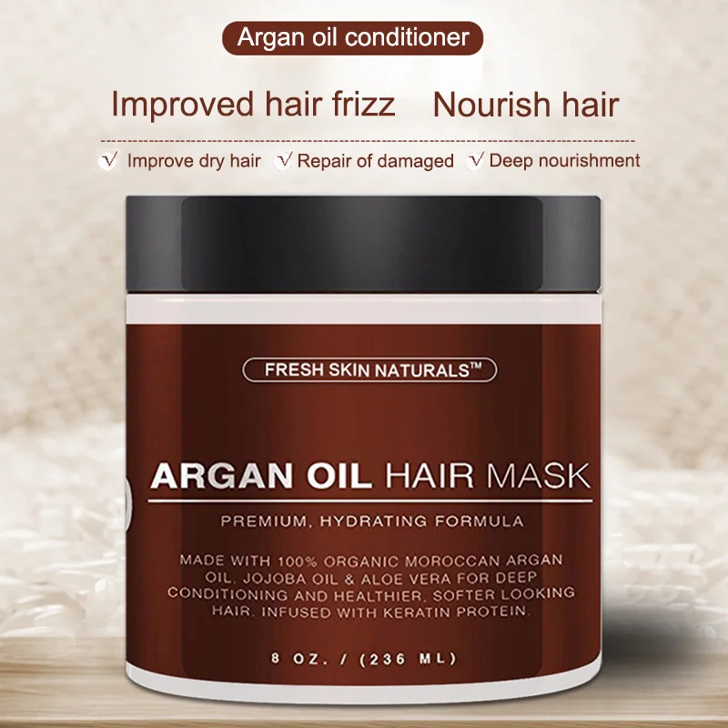 Harga Pure Organic Argan Oil Pelembab Minyak Esensial untuk Perawatan Rambut Hairdressing Styling Rambut Argan Oil