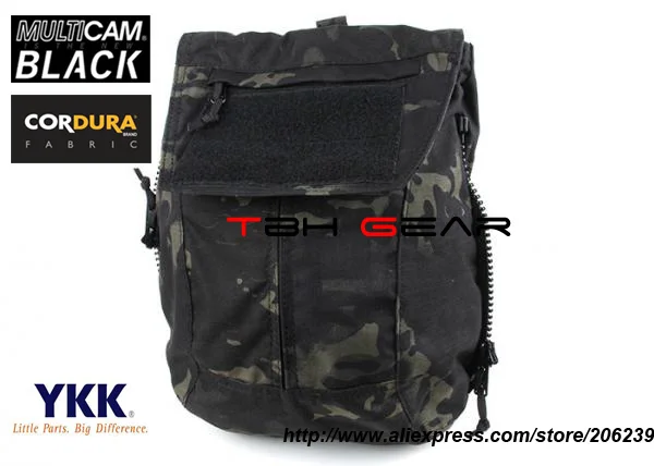 

TMC Tactical Vest Zip On Panel Pack For AVS CPC JPC2.0 Multicam Black Utility Pouch Bag+Free shipping(SKU12050867)