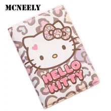 Чехол для паспорта с кошкой для девочек, аксессуары для путешествий, защита для паспорта из искусственной кожи с отделением для банковских карт, держатель для карт, подарки для детей, девочек и мальчиков