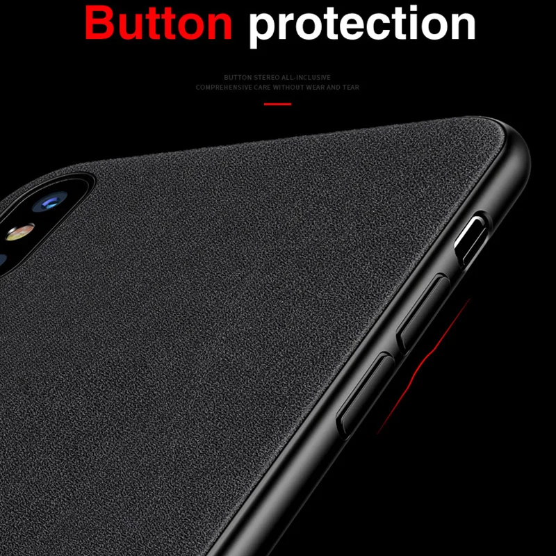 Ультратонкий Мягкий силиконовый Текстурированный чехол для телефона iphone 11 Xr Xs Max