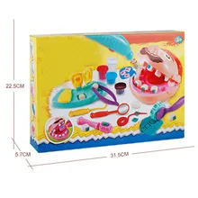 Леверт, дропшиппинг, рождественские подарки, Детские стоматологи, креативные DIY глиняные детские игрушки, детские игрушки, подарок W524