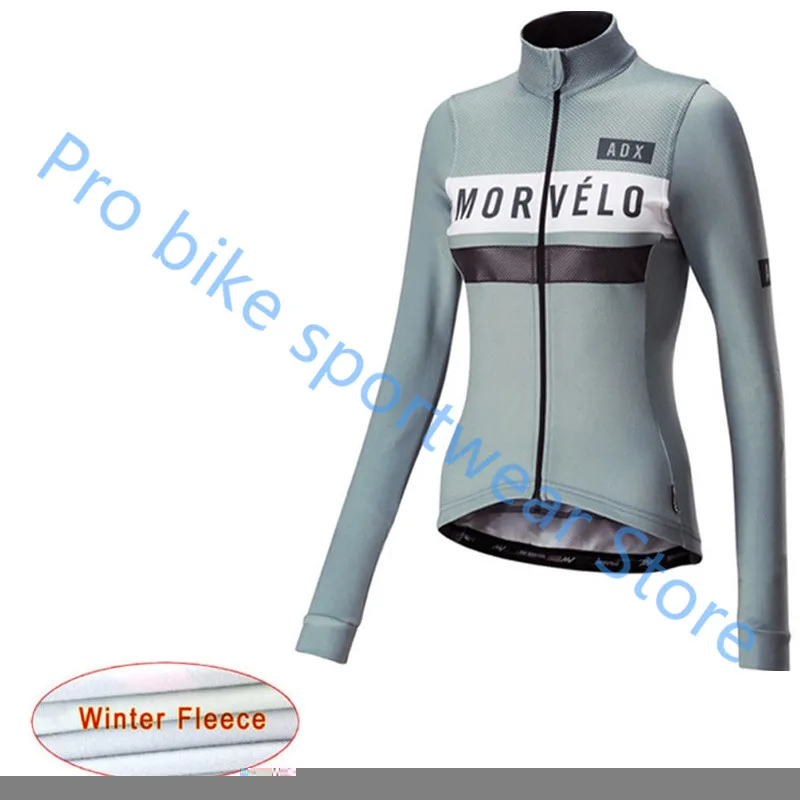 Ropa Ciclismo Morvelo гоночный велосипед Горный Pro team Велосипеды Джерси Зимняя одежда с длинным рукавом Термальность руно велосипед Костюмы C20