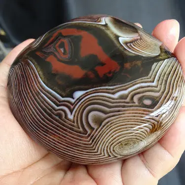 Энергетический камень натуральный агат Кристалл аура Исцеление мадагаскарский Агат свернутый драгоценный камень в подарок 50-60 мм