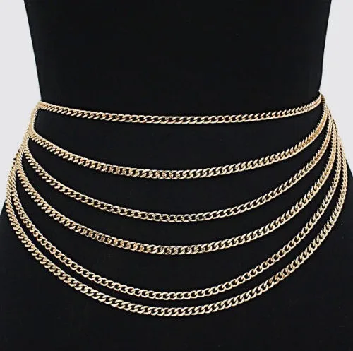 

Sexy Waist Chain Women Layer Belly Chain 2017 New Fashion Accessories Layers Body Chain Jewelry For Women