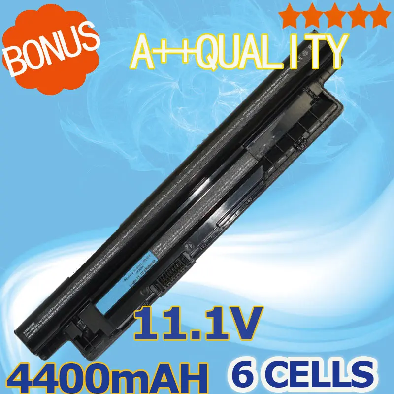 4400mAh Laptop font b Battery b font For Dell Inspiron 17R 5721 17 3721 15R 5521