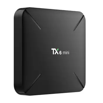 

TX6 mini Android 9.0 Smart TV Box 2G+16G Allwinner H6 Quad Core ARM Cortex-A53 2.4G WiFi Set Top Box Home Media Player US/EU