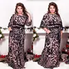 Big size 6XL 2022 Fat MM Woman dress Spring loose printing long dresses plus size women clothing 6xl dress party gown ► Photo 1/3