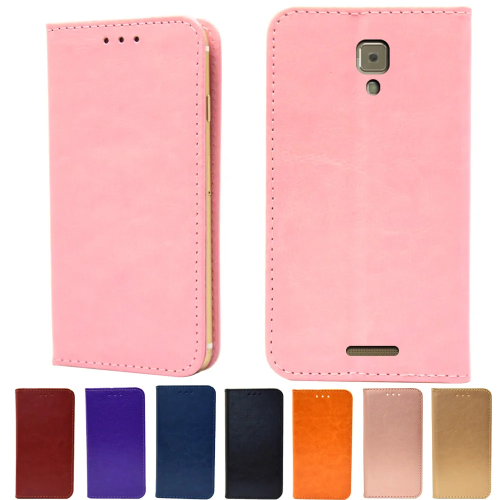 

LIHAIJUN Luxury Book Wallet PU Leather Flip Case Stand Card Holder Case Cover For Nous NS 5004 5006